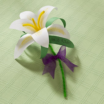 Easter-Craft-Paper-Lily